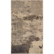 Pemberly Row Modern / Contemporary 3'x5' Ivory/Gray Indoor Rug