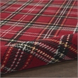 Pemberly Row Contemporary 2'x4' Red Rustic Indoor Polypropylene Rug