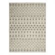 Pemberly Row 6'x9' Ivory/Gray Bohemian Indoor Polypropylene Rug