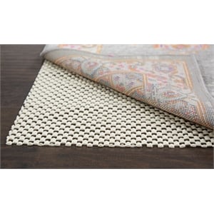 Pemberly Row Transitional 5'8&quotx8'8&quot Rectangle Non-slip Rug Pad