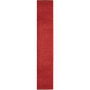 Pemberly Row Modern / Contemporary 2'2&quotx20 Brick Red Outdoor Rug