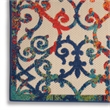 Pemberly Row 7'x10' Multicolor Indoor/Outdoor Polypropylene Rug