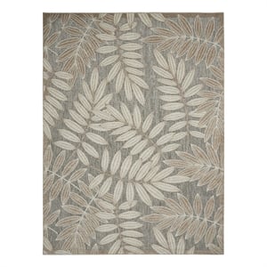 Pemberly Row 9'6&quotx13' Natural Indoor/Outdoor Polypropylene Rug