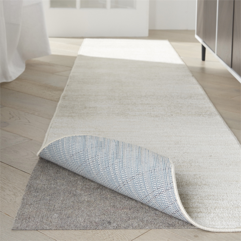 Pemberly Row Transitional Basic 2'x12' Runner Non-slip Rug Pad