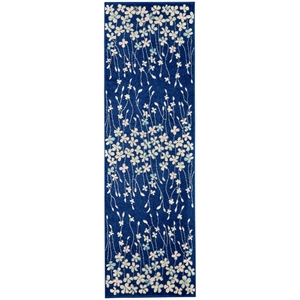 Pemberly Row Modern / Contemporary 2'3&quotx7'3&quot Navy Indoor Rug