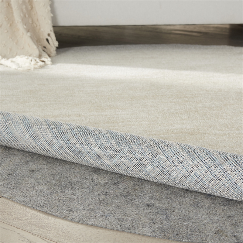 Pemberly Row Transitional Basic 5' Round Round Non-slip Rug Pad