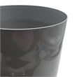 Pemberly Row 15-inch Tall Decorative Handmade Iron Stylish Flower Vase in Black