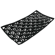 Pemberly Row Decorative Handmade Aluminum Square Planter in Black