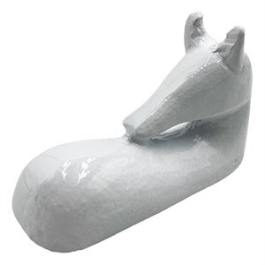 Pemberly Row Decorative Handmade Aluminum 6-inch Modern Horse Sculpture