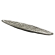 Pemberly Row 21-inch Wide Decorative Handmade Aluminum Modern Tray