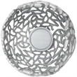 Pemberly Row Decorative Handmade Aluminum Round Votive Candle Holder (Set of 2)