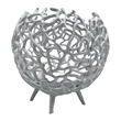 Pemberly Row Decorative Handmade Aluminum Round Votive Candle Holder (Set of 2)