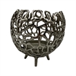 Pemberly Row Decorative Handmade Aluminum Round Votive Candle Holder (Set of 2)