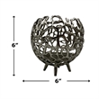 Pemberly Row Decorative Handmade Aluminum Round Votive Candle Holder (Set of 2)