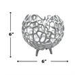 Pemberly Row Decorative Handmade Aluminum Round Votive Candle Holder (Set of 2)