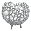 Pemberly Row Decorative Handmade Aluminum Round Votive Candle Holder (Set of 2)