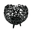 Pemberly Row Decorative Handmade Aluminum Round Votive Candle Holder (Set of 2)