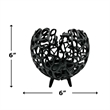 Pemberly Row Decorative Handmade Aluminum Round Votive Candle Holder (Set of 2)