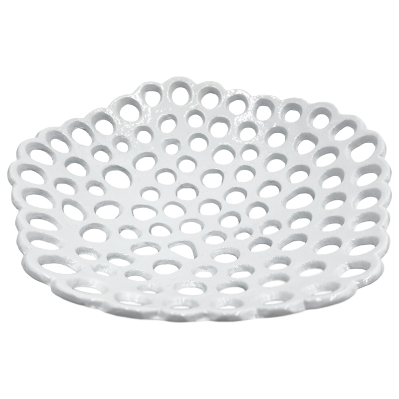 Pemberly Row Set of 2 Decorative Handmade Aluminum Pentagon Bowl