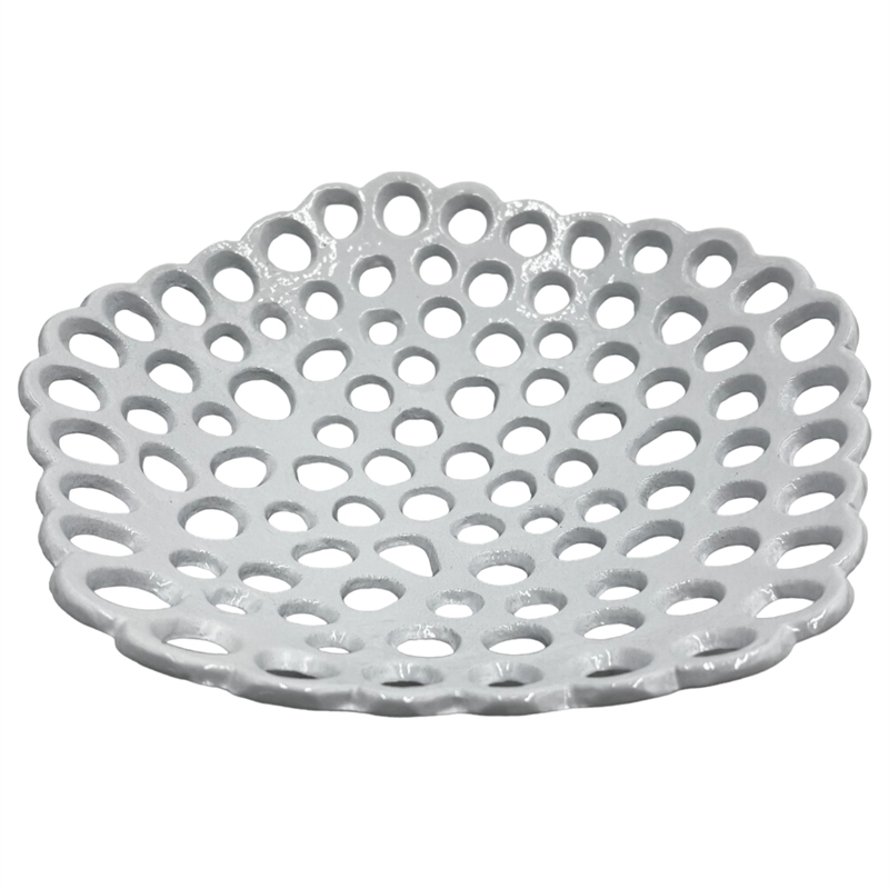 Pemberly Row Set of 2 Decorative Handmade Aluminum Pentagon Bowl
