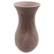Pemberly Row Contemporary 12-inch Tall Ceramic Flower Vase in Pink