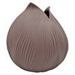 Pemberly Row Contemporary 9-inch Tall Ceramic Flower Vase in Pink