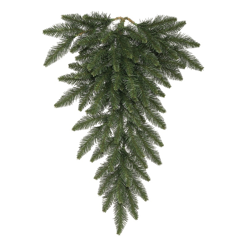 Pemberly Row Traditional Decorative 30-inch Lush Fir Teardrop 80 Tips