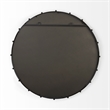 Pemberly Row Modern / Contemporary Large Black Finish Wall Mirror