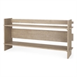 Pemberly Row Modern / Contemporary Light Gray Wood Console Table