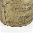 Pemberly Row Contemporary Tall Brass Finished Aluminum Metal Ornament