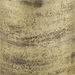 Pemberly Row Contemporary Tall Brass Finished Aluminum Metal Ornament