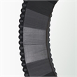 Pemberly Row Modern / Contemporary Black Beaded Wooden Wall Mirror