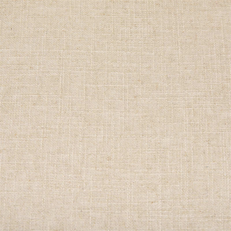 Pemberly Row Contemporary Cream Linen Fabric And Wood Accent Chair