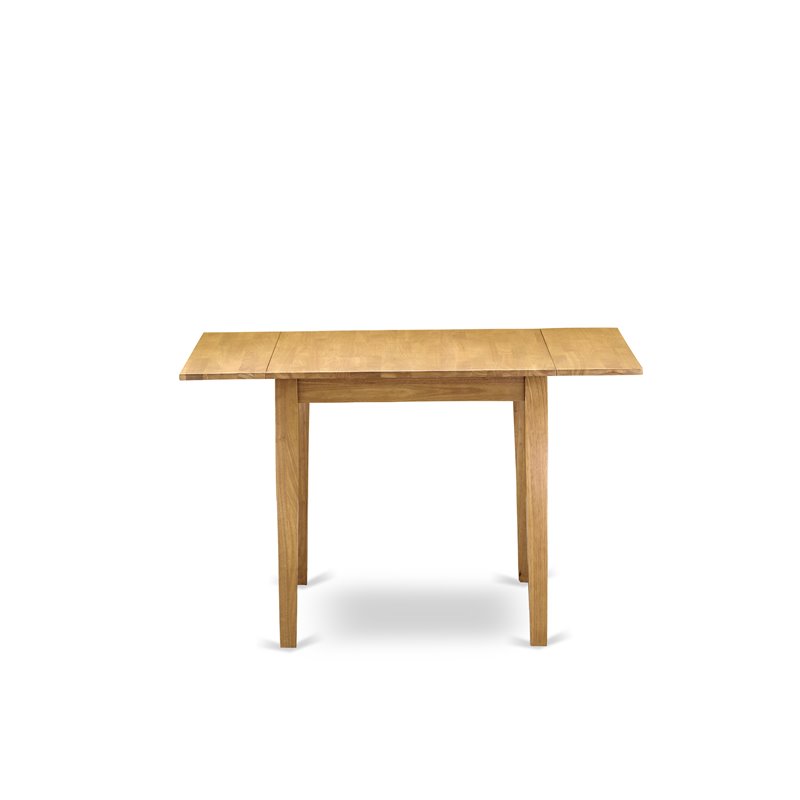 Pemberly Row Traditional Rectangular Wood Dining Table in Oak