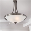 Pemberly Row Contemporary 4 Lights Pendant Lighting in Brown