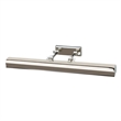 Pemberly Row 1-Light Large Metal Wall Sconce in Polished Nickel