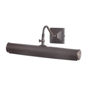 Pemberly Row 1-Light Large Traditional Metal Wall Sconce in Dark Bronze