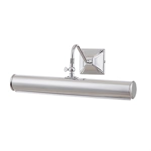 Pemberly Row 1-Light Large Traditional Metal Wall Sconce in Polished Chrome