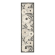 Pemberly Row Modern / Contemporary 12' Runner Beige Fabric Area Rug