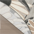 Pemberly Row Modern / Contemporary 8' Round Beige Fabric Area Rug