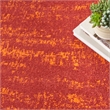 Pemberly Row Modern / Contemporary 4' Round Red Indoor/Outdoor Rug