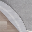 Pemberly Row 4' Round Grey/Ivory Contemporary Indoor/Outdoor Rug