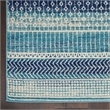 Pemberly Row Modern / Contemporary Home 6'x9' Navy Blue Area Rug