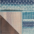 Pemberly Row Modern / Contemporary Home 6'x9' Navy Blue Area Rug