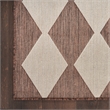 Pemberly Row Contemporary Home 8'x10' Fabric Natural Area Rug