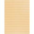 Pemberly Row Contemporary 7'x10' Fabric Yelow Ivory Area Rug