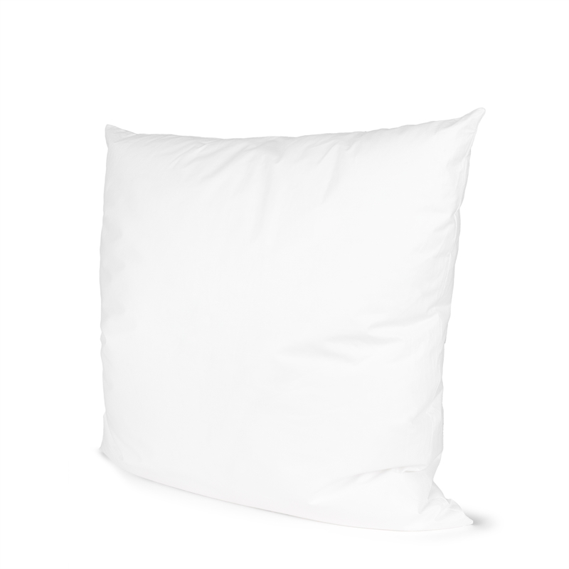Pemberly Row Contemporary 20x20 Non-Allergen Fabric White Pillow insert