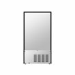 Pemberly Row Can/Beverage Refrigerator in Stainless Steel Silver