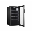 Pemberly Row Can/Beverage Refrigerator in Stainless Steel Silver