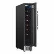 Pemberly Row 9 bottle Built-in/Freestanding Wine Ref with 7 Color LED Lights